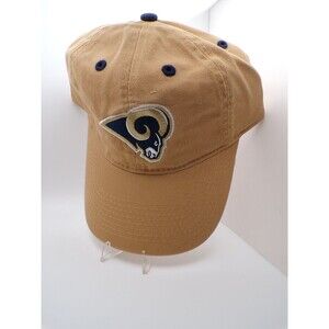 Reebok Los Angeles Rams Khaki Baseball Cap Adjustable Cotton Twill